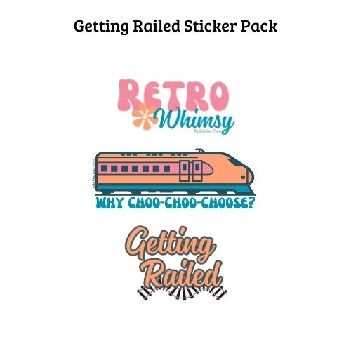 Getting Railed Signed Paperback - Retro Whimsy Book 1