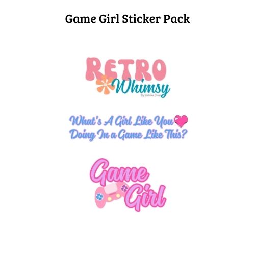 Game Girl Signed Paperback - Retro Whimsy Book 3