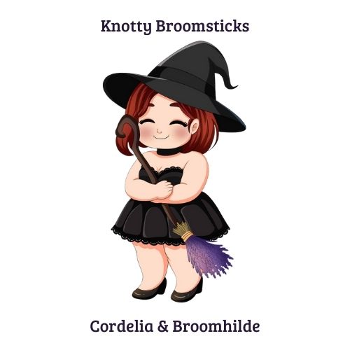 Knotty Broomsticks Signed Paperback