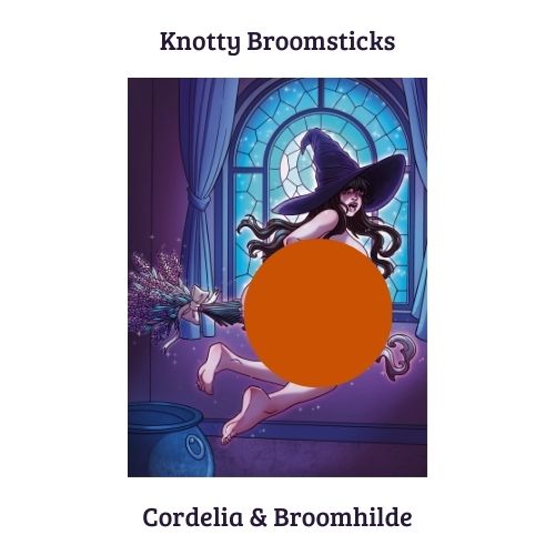 Knotty Broomsticks Signed Paperback